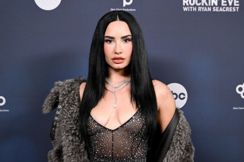 Demi Lovato at New Year’s Rockin’ Eve NYC, 2025 1