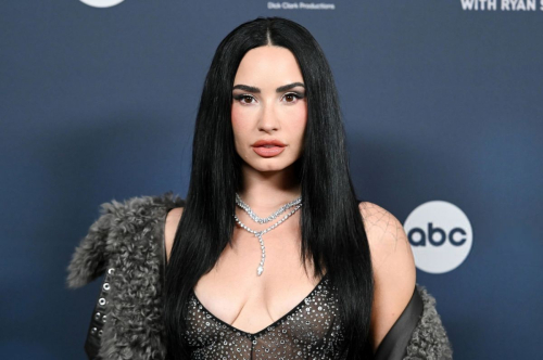 Demi Lovato at New Year’s Rockin’ Eve NYC, 2025 2