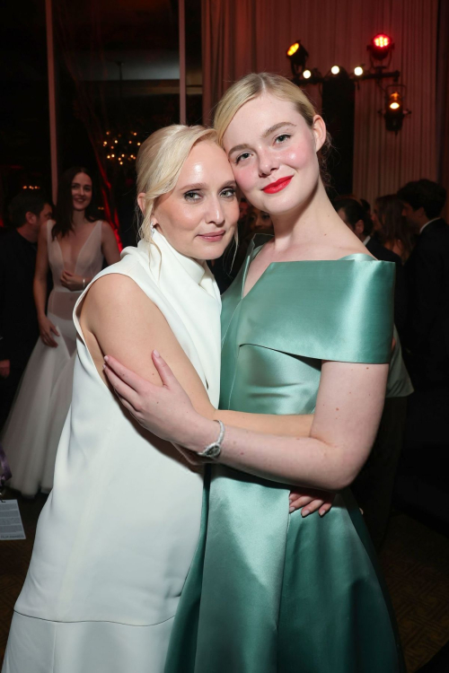 Elle Fanning photographed at Palm Springs Awards after party event