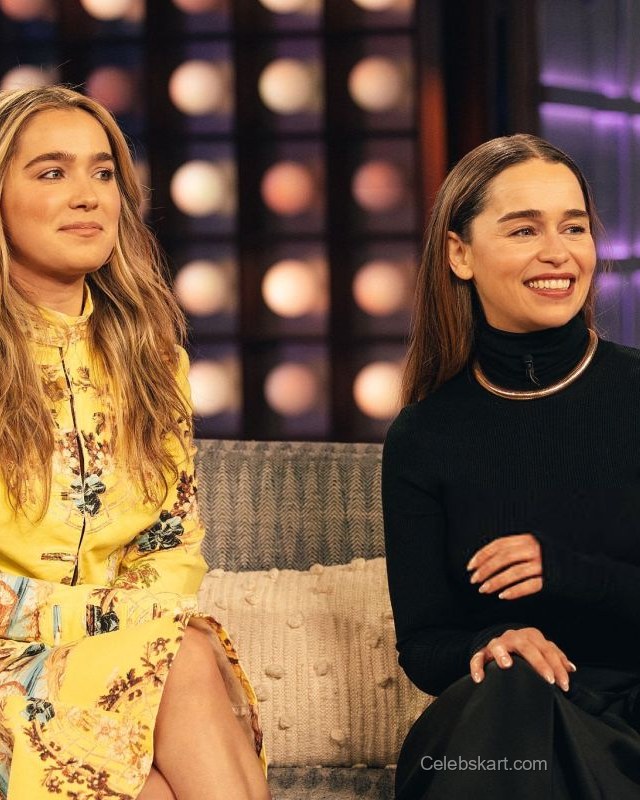 Emilia Clarke and Haley Lu Richardson on Kelly Clarkson Show, Jan 2026 2