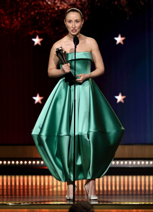 Erin Doherty on the red carpet at Critics Choice Awards 2026