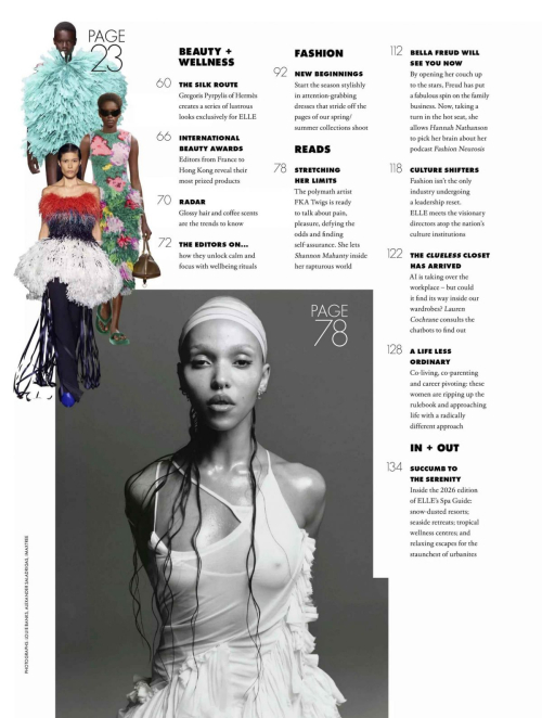 FKA Twigs for Elle UK Magazine, February 2026 17