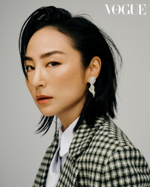 Greta Lee for Vogue Korea, March 2024 1