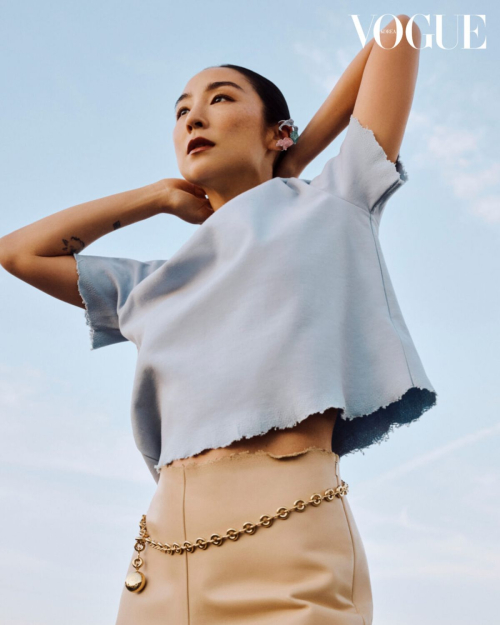 Greta Lee for Vogue Korea, March 2024 2