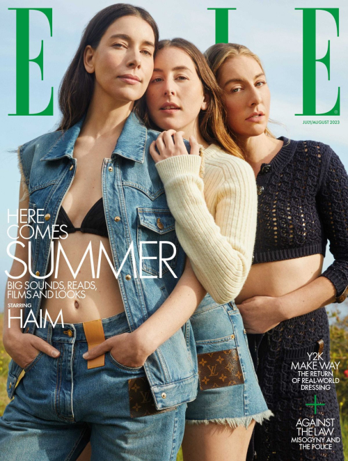 Haim for Elle UK Magazine, July 2023
