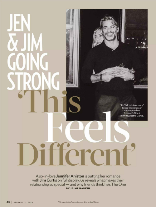 Jennifer Aniston in Us Weekly Magazine, January 2026 6