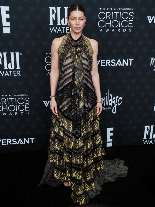 Jessica Biel at Critics Choice Awards in Santa Monica, 2026 2