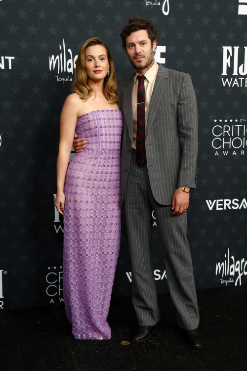Leighton Meester photographed at Critics Choice Awards event