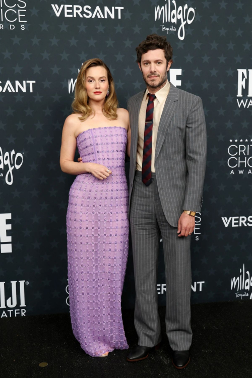 Leighton Meester appears at Critics Choice Awards 2026