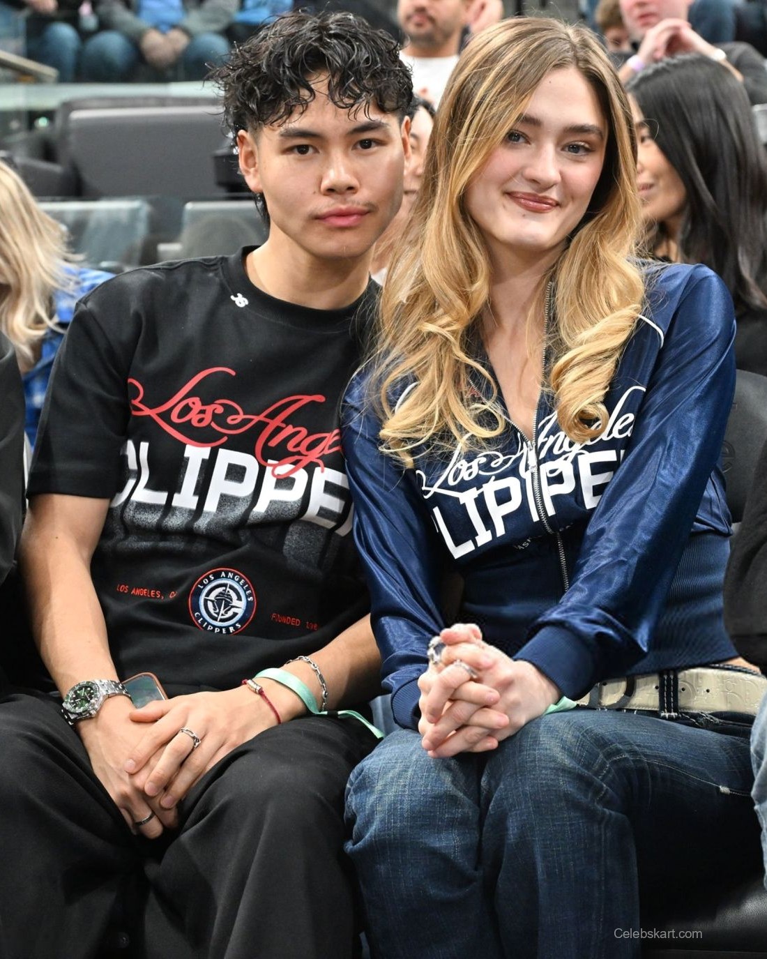 Lizzy Greene at Nets vs Clippers Game, January 2026 1