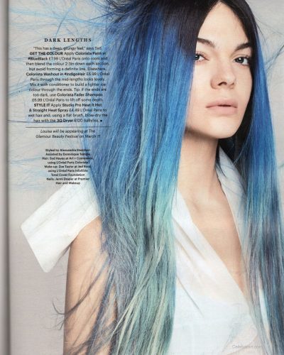 Louise Johnson showcases stylish look