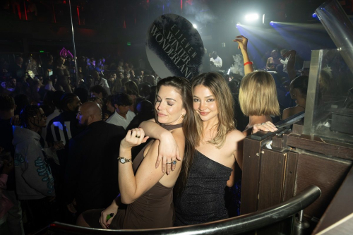 Madelyn Cline at 50 Cent New Year Party Miami, 2025