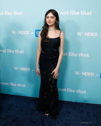 Michaela Russell turns heads in stylish look