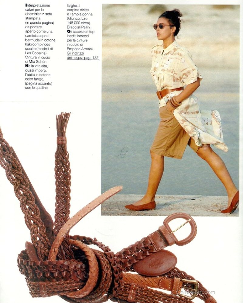 Monica Bellucci for Grazia Italy, 1988 4