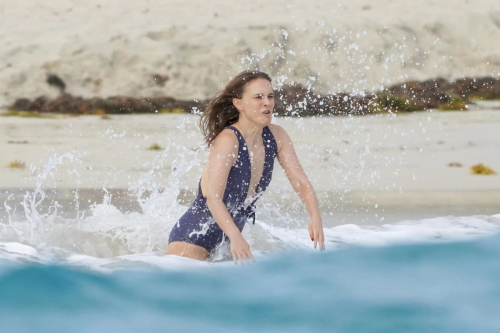 Natalie Portman Swimsuit Photos in St Barts, 2026 8