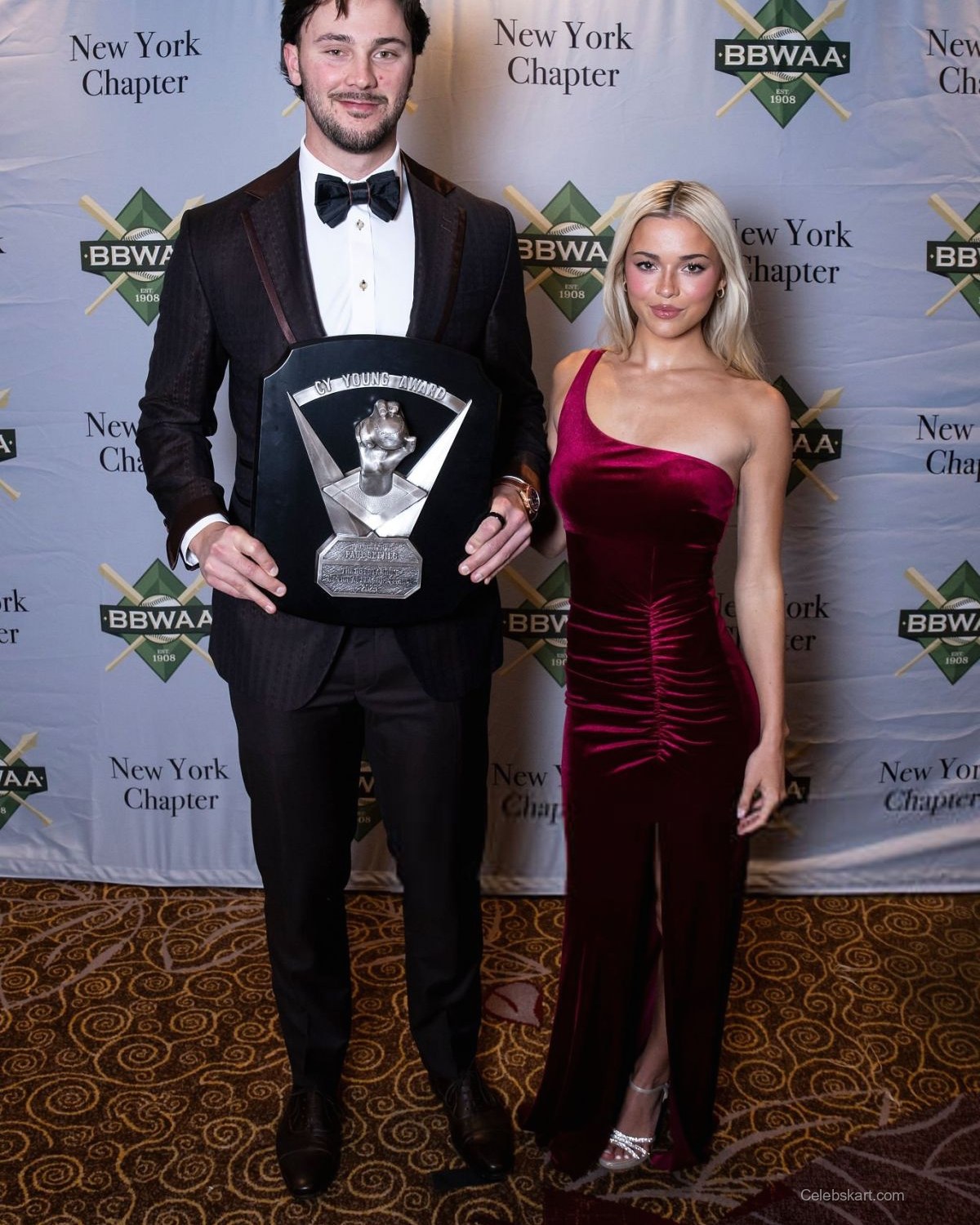 Olivia Dunne at Baseball Writers Awards Dinner, January 2026 1