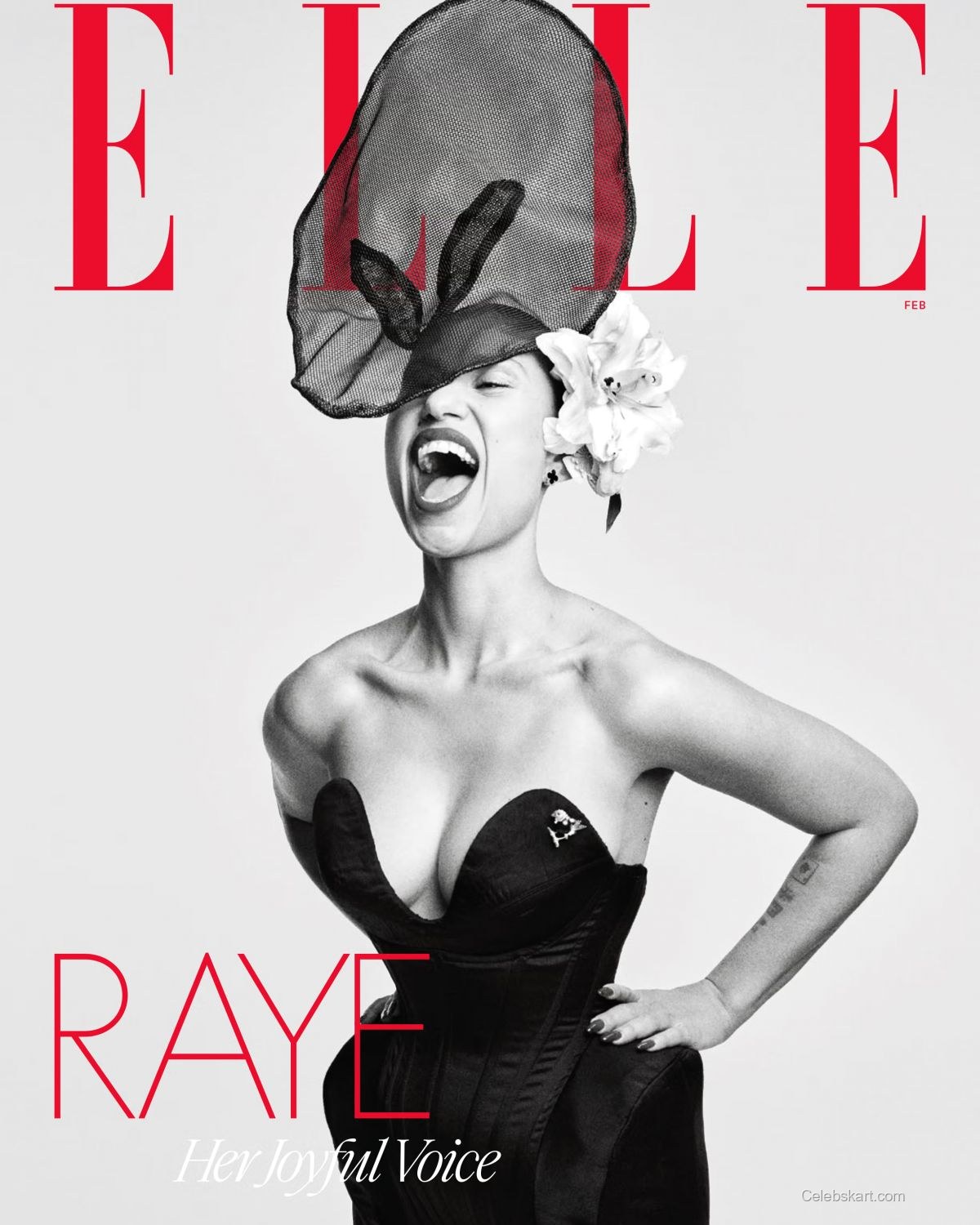 Raye for Elle US, February 2026 1