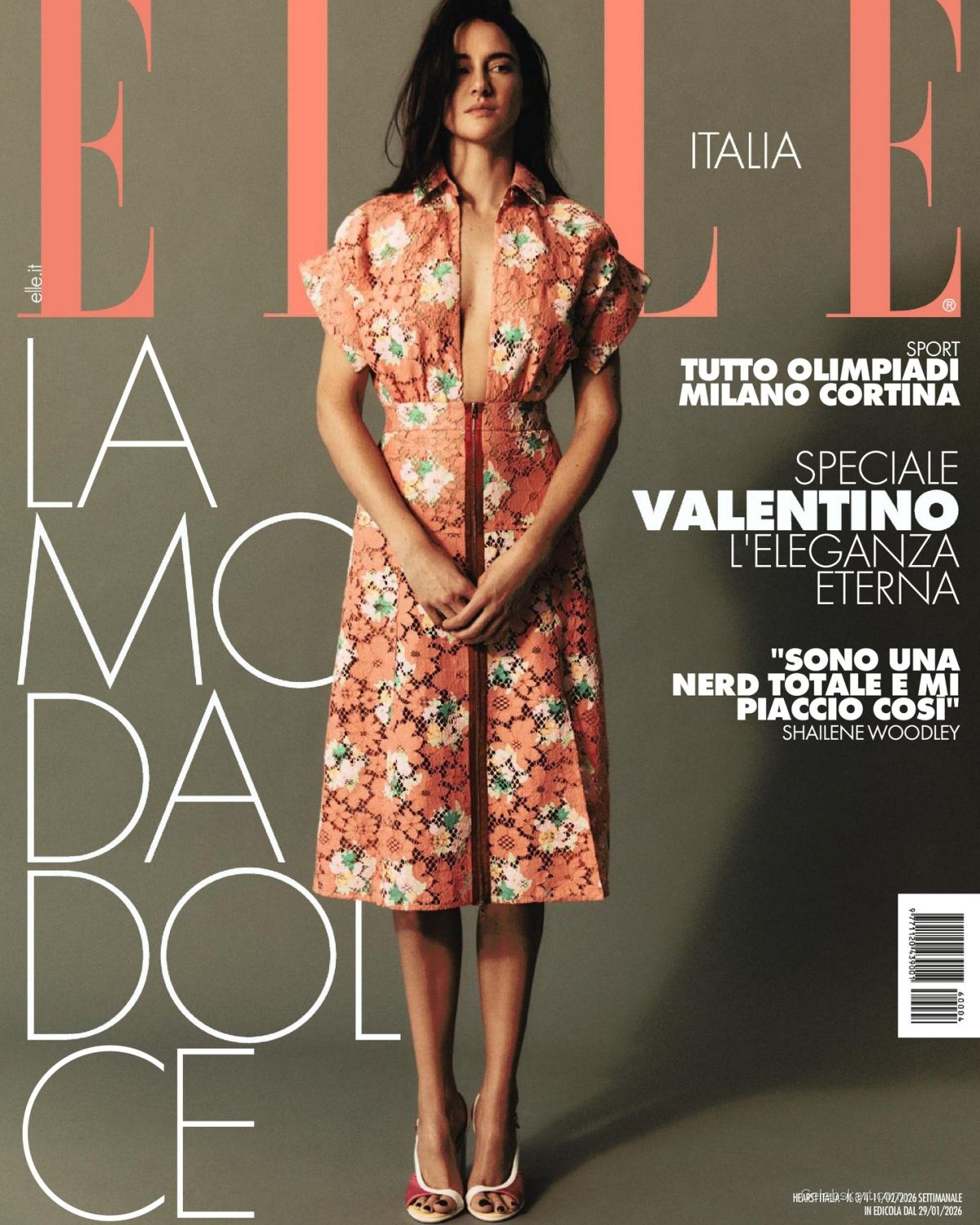 Shailene Woodley for Elle Italy, January 2026 1