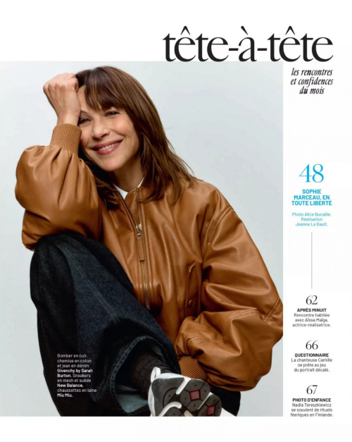 Sophie Marceau for Marie Claire France, Feb 2026 11