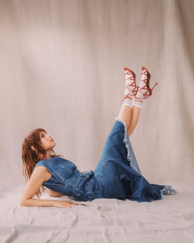 Aggy K showcases magazine look