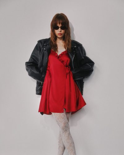 Aggy K turns heads in magazine look