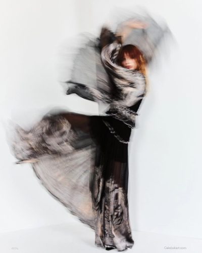 Aggy K spotted in magazine look during appearance