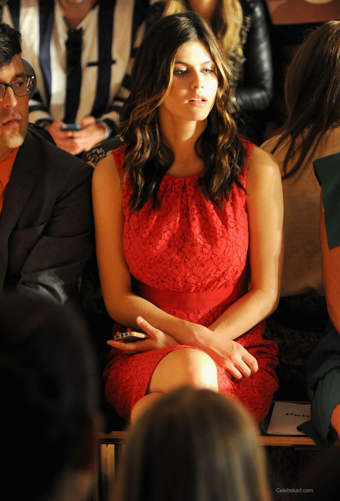 Alexandra Daddario Peter Som Spring Show 2013 5