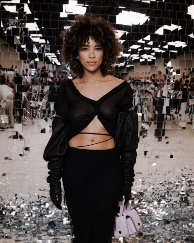 Alexandra Shipp showcases stylish look