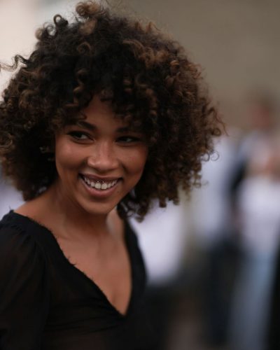 Alexandra Shipp spotted in stylish look during appearance