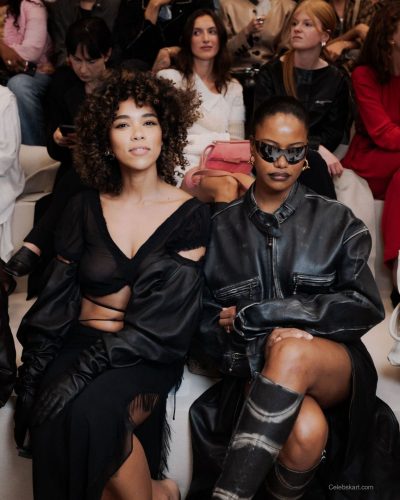 Alexandra Shipp stuns in stylish look at appearance 2023