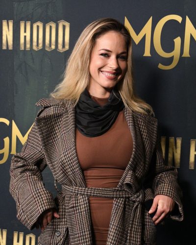 Alexis Knapp spotted in stylish look during premiere