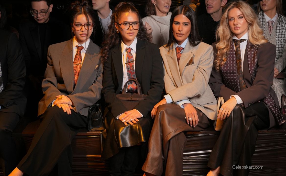 Alica Schmidt At Boss Menswear Show February 2026 4