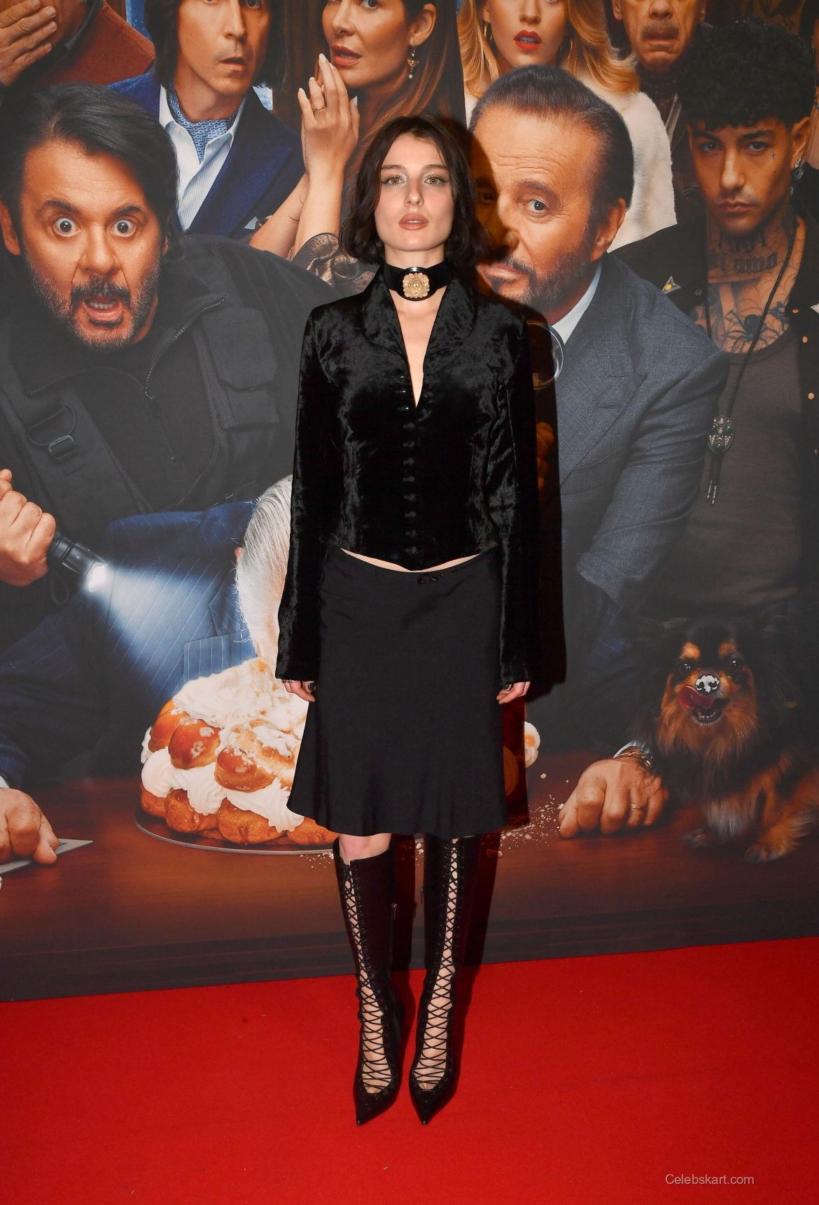 Alice Pagani at Delitto Sulle Nevi Premiere January 2026 7