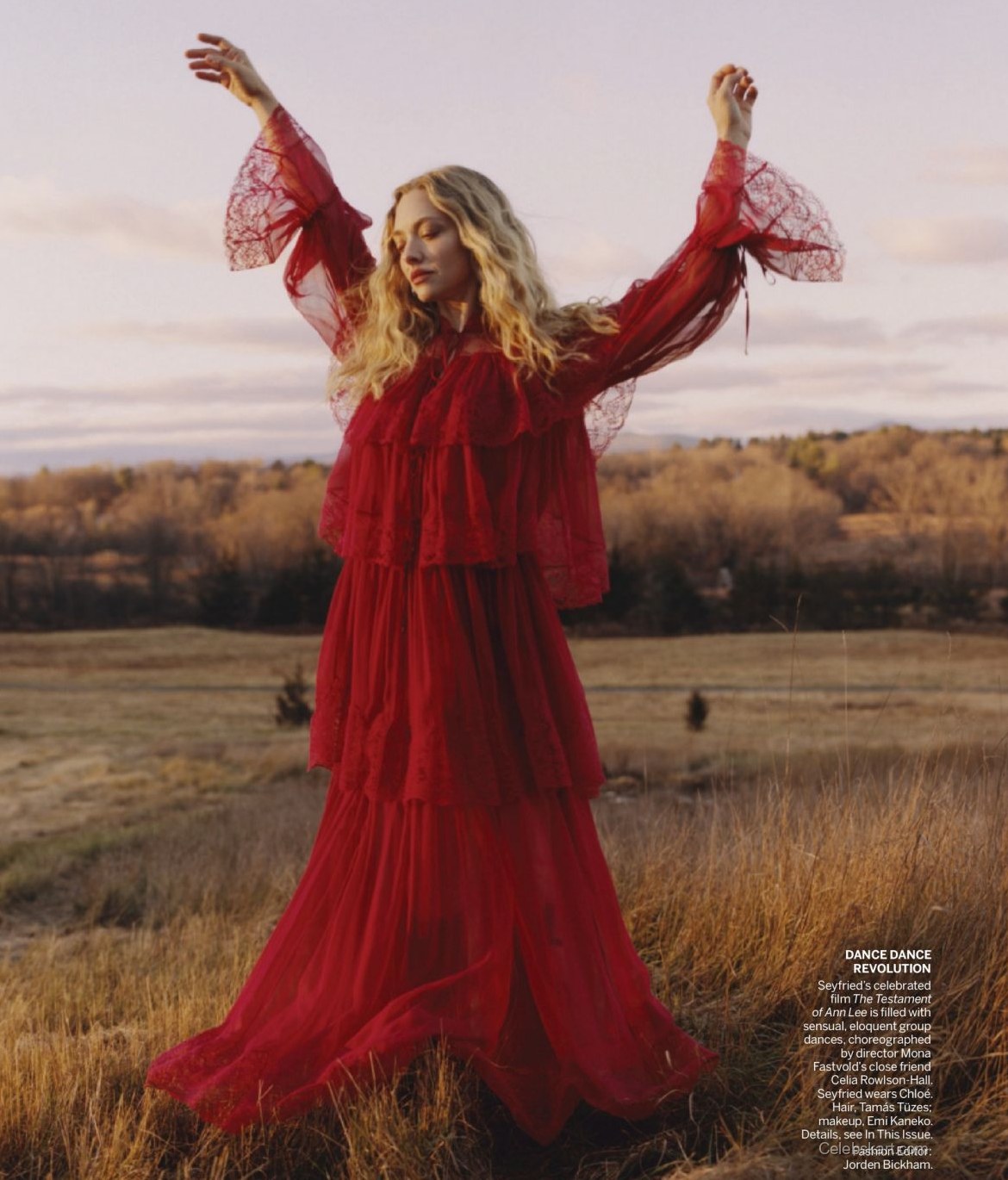 Amanda Seyfried Vogue USA Spring Cover 2026 1