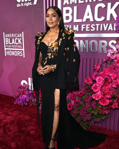 Angela Bassett spotted in stylish look during appearance