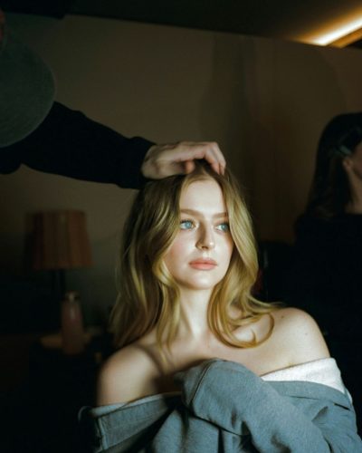 Anna Bryshnikov showcases magazine look