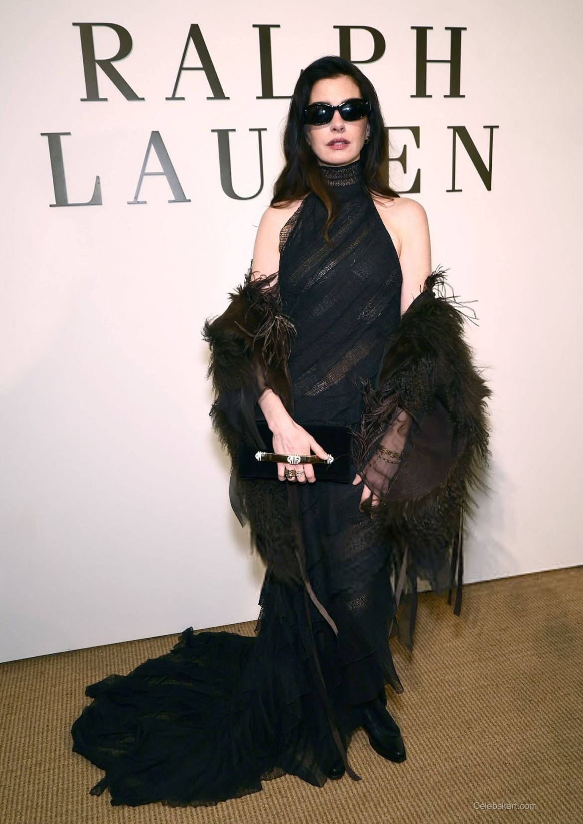 Anne Hathaway at Ralph Lauren NYFW Show, February 2026 6