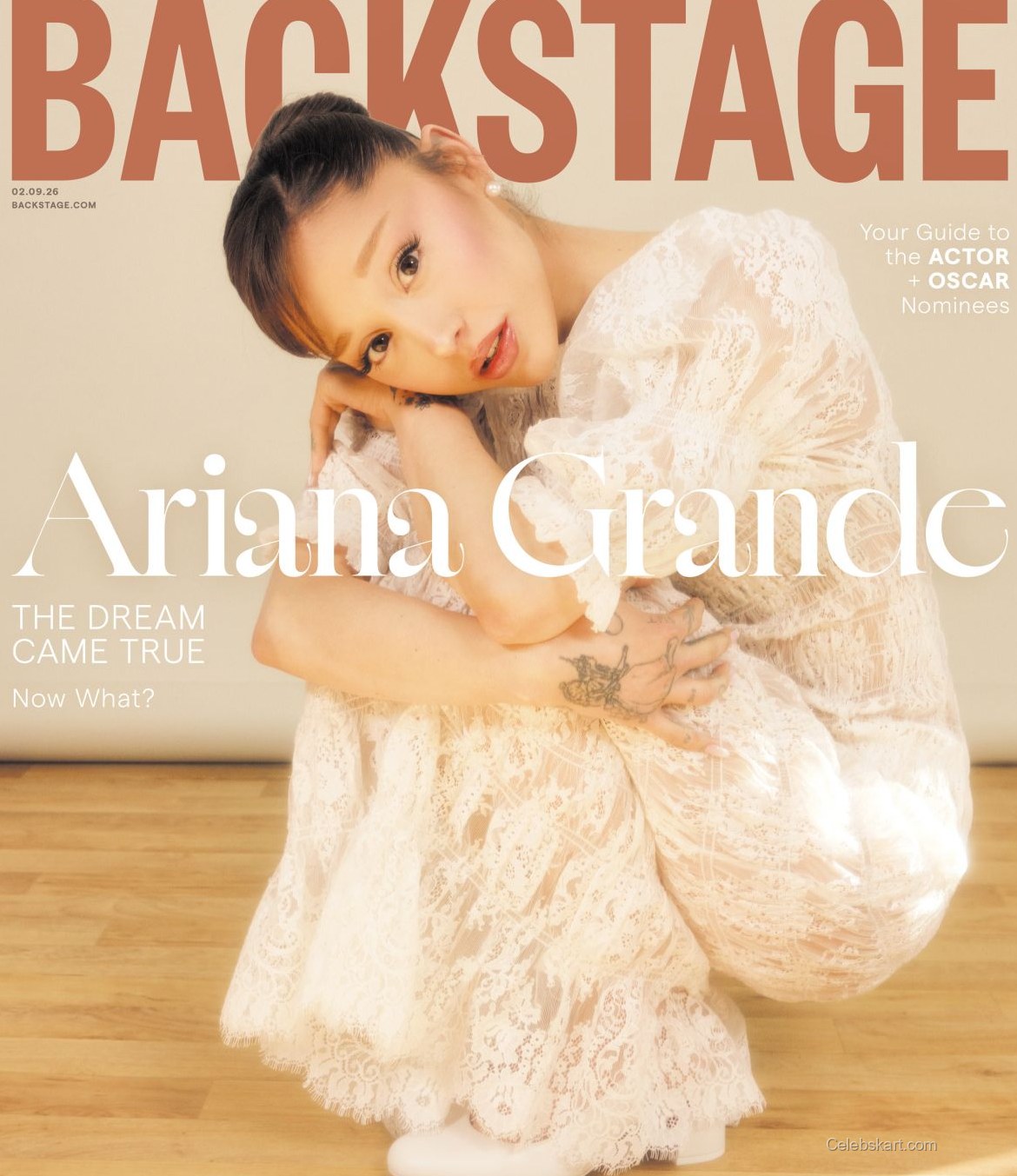 Ariana Grande for Backstage Magazine, February 2026 1