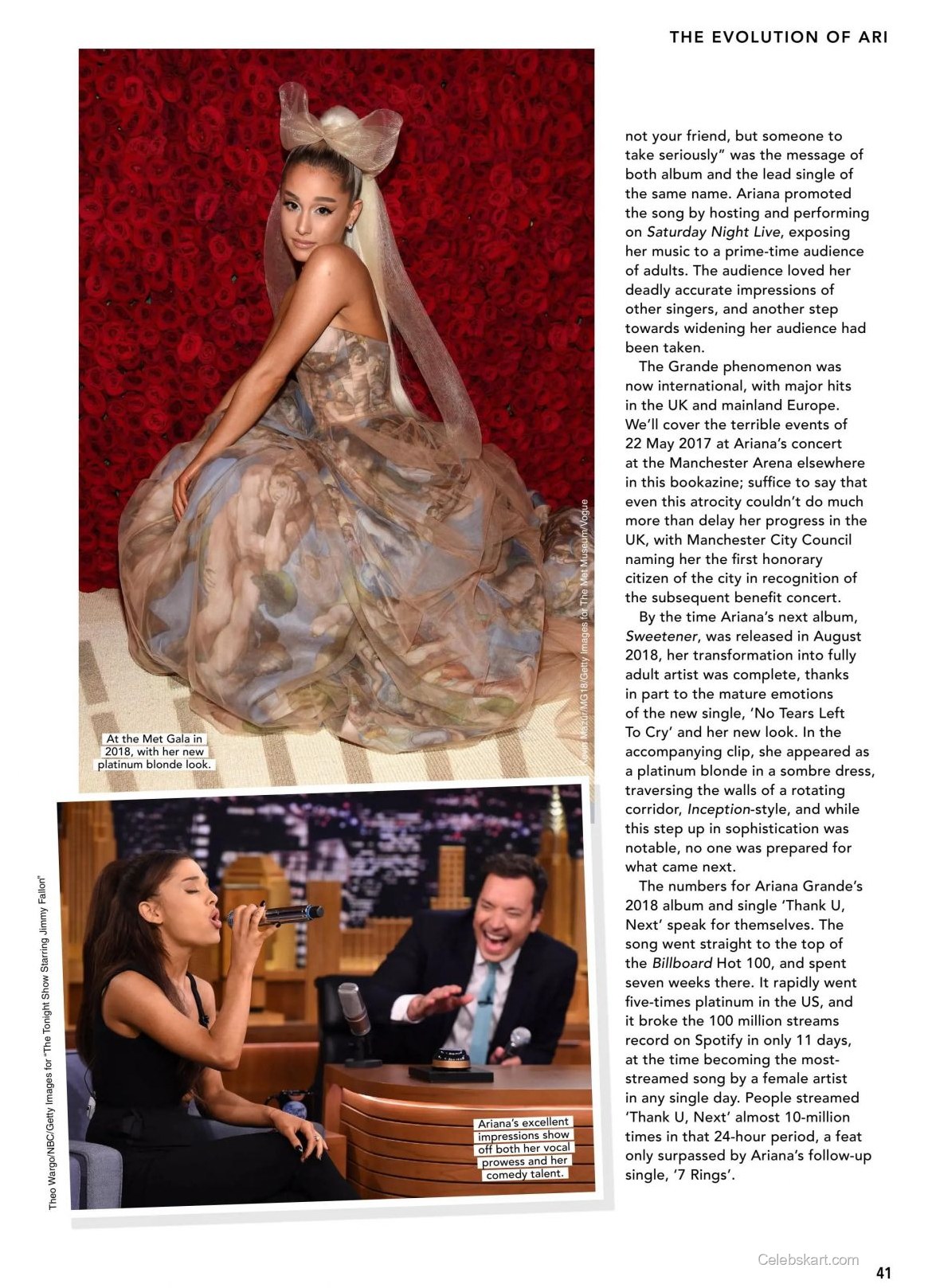 Ariana Grande The Story of Ariana Grande 1st Edition 2026 75