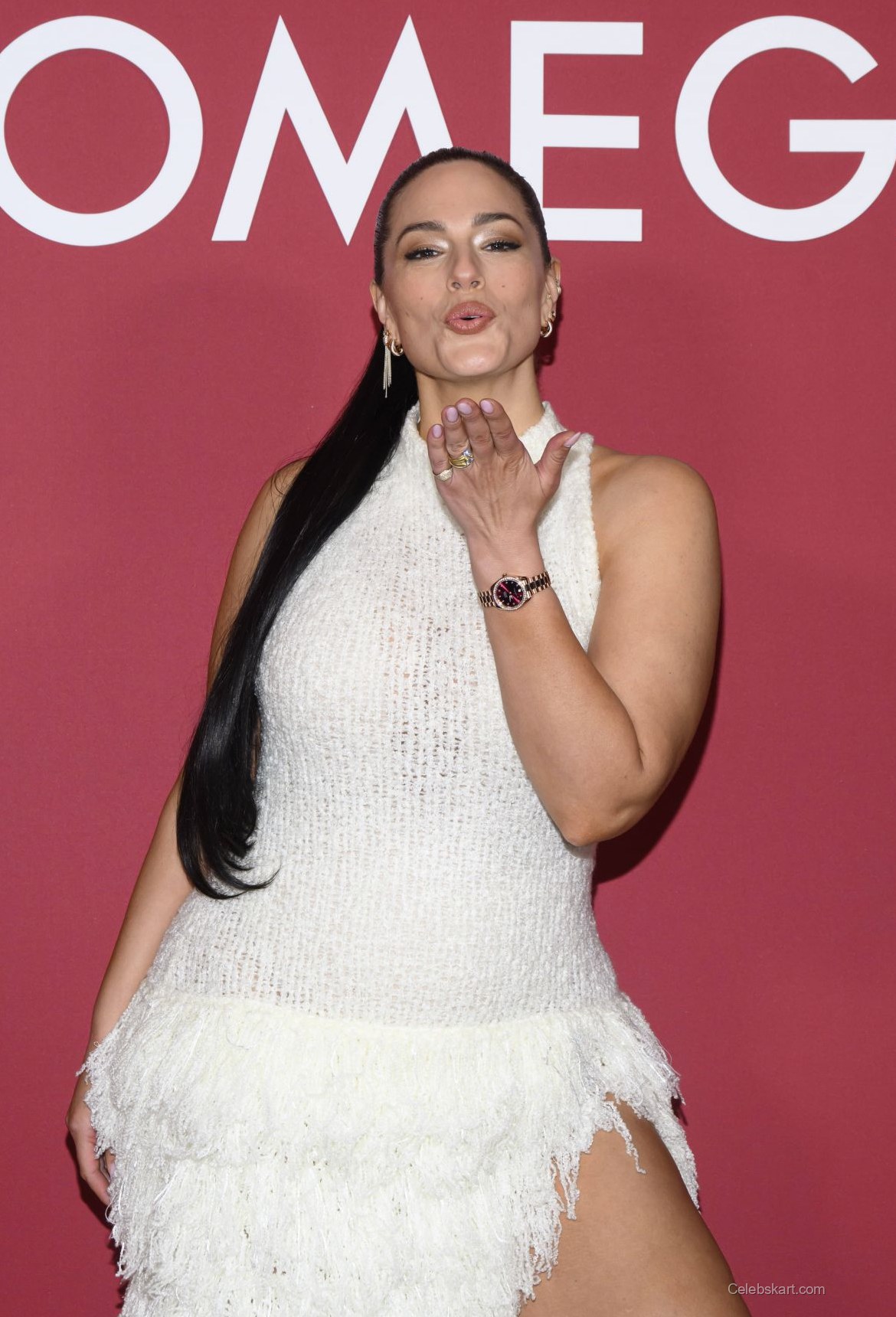 Ashley Graham at Omega House Milan Olympics February 2026 1