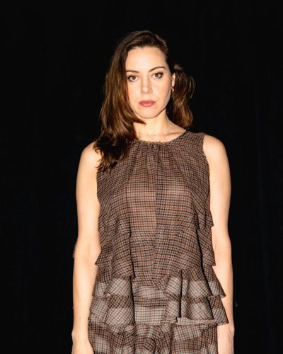 Aubrey Plaza at 7 For All Mankind NYFW February 2026 3