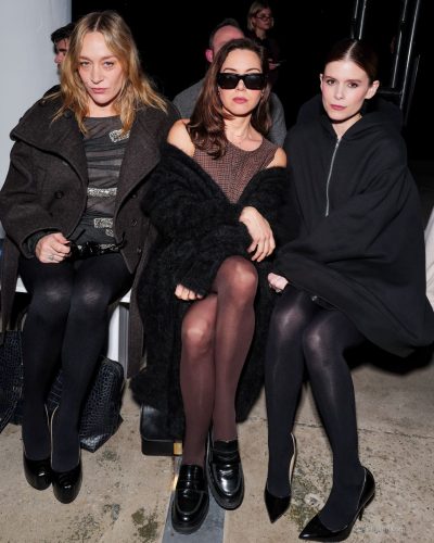 Aubrey Plaza at 7 For All Mankind NYFW February 2026 4