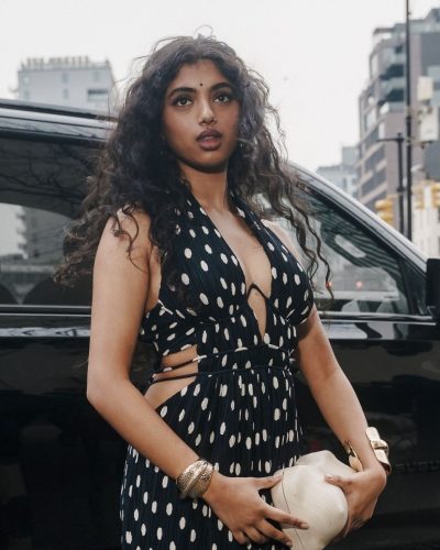 Avantika At wearing stylish look at appearance 2026