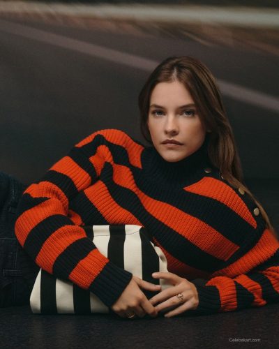 Barbara Palvin showcases stylish look