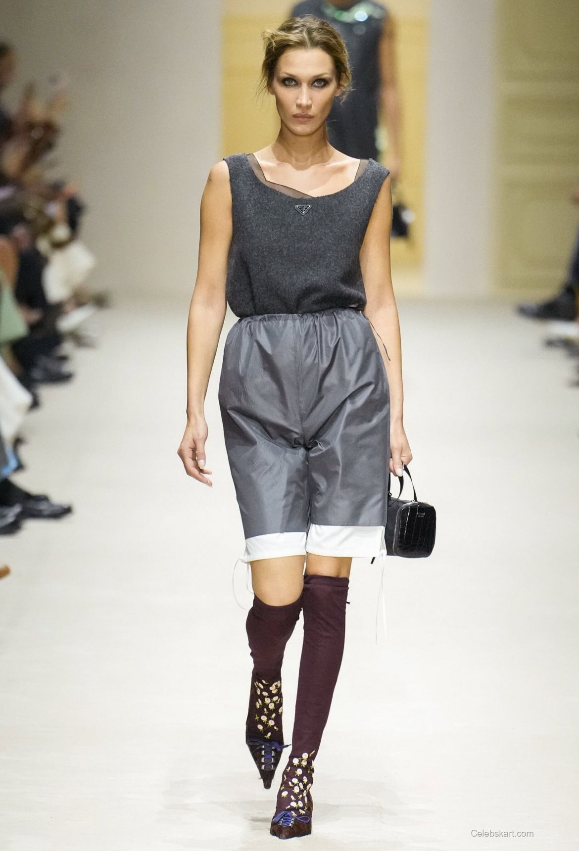 Bella Hadid Walks Prada Runway at Milan Fashion Week, February 2026 2