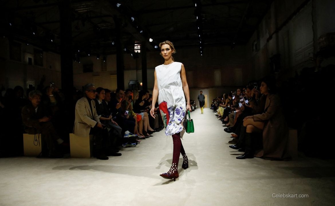 Bella Hadid Walks Prada Runway at Milan Fashion Week, February 2026 3