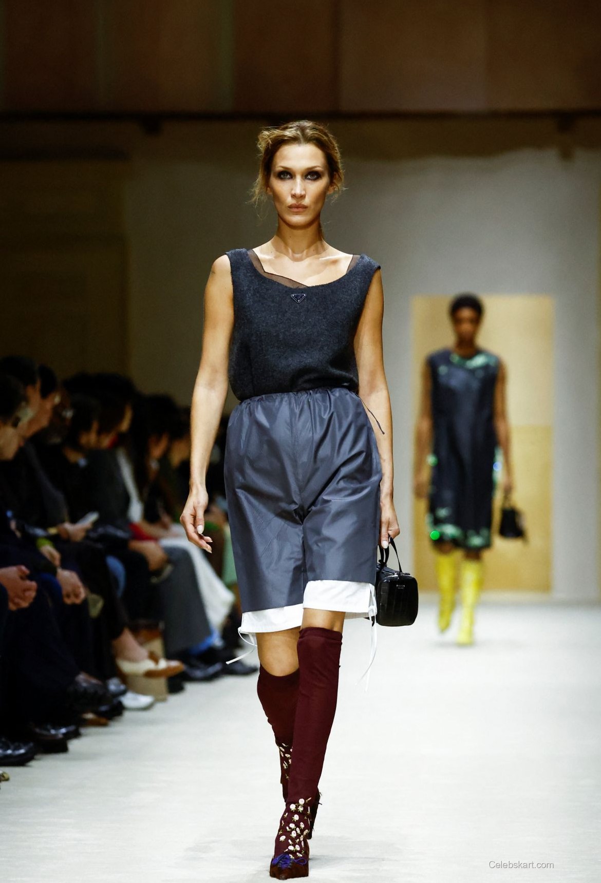 Bella Hadid Walks Prada Runway at Milan Fashion Week, February 2026 5