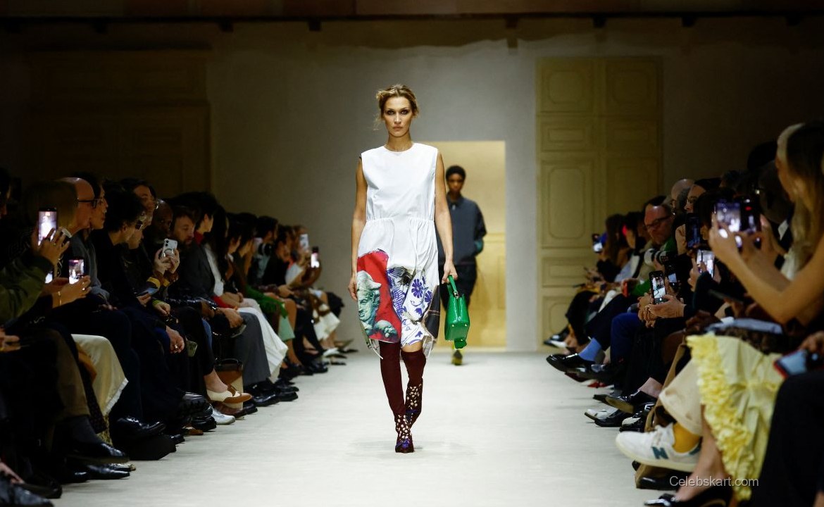 Bella Hadid Walks Prada Runway at Milan Fashion Week, February 2026 7