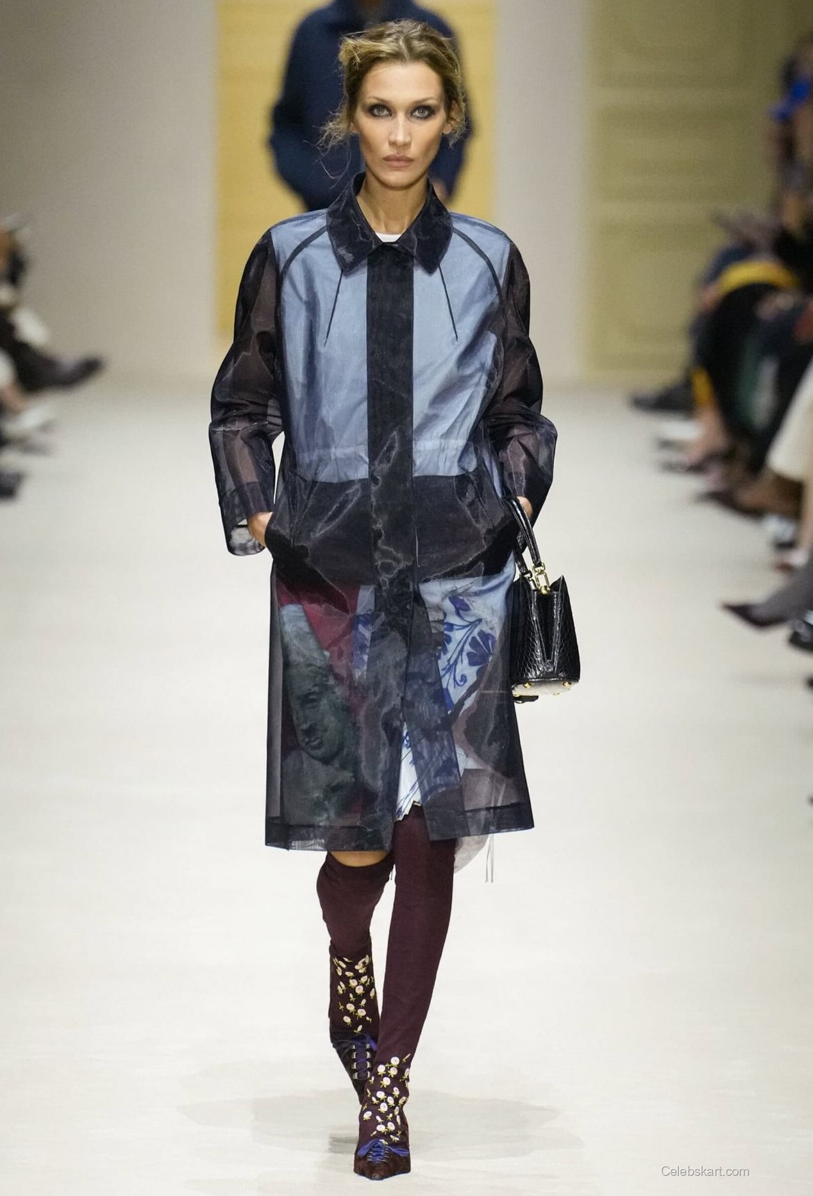 Bella Hadid Walks Prada Runway at Milan Fashion Week, February 2026 8