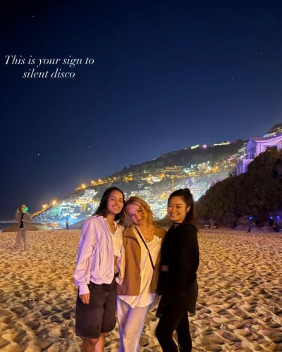 Brec Bassinger stuns in red blazer at Instagram post 2026